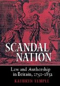 Cover: Scandal Nation - Cornell University Press