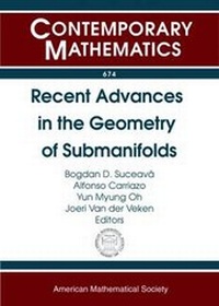 Abbildung von: Recent Advances in the Geometry of Submanifolds - American Mathematical Society