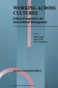 Cover: Working Across Cultures - Springer
