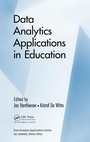 Cover: Data Analytics Applications in Education - Auerbach Publishers Inc.