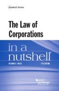 Cover: The Law of Corporations in a Nutshell - West Academic Press