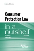 Cover: Consumer Protection Law in a Nutshell - LEG Inc. (dba West Academic Publishing