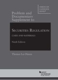Cover: Securities Regulation, Cases and Materials, Problem and Documentary Supplement - LEG Inc. (dba West Academic Publishing