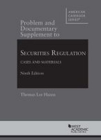 Enlarge image Cover: Securities Regulation, Cases and Materials, Problem and Documentary Supplement - LEG Inc. (dba West Academic Publishing