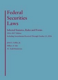 Abbildung von: Federal Securities Laws - LEG Inc. (dba West Academic Publishing