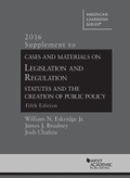 Cover: Cases and Materials on Legislation and Regulation, 5th - Foundation Press