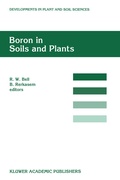 Cover: Boron in Soils and Plants - Springer