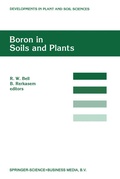 Cover: Boron in Soils and Plants - Springer