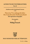 Cover: Schriften aus der Gottesfreund-Literatur - De Gruyter