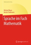 Cover: Sprache im Fach Mathematik - Springer Spektrum