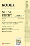 Bild: KODEX Strafrecht 2016/17 - LexisNexis Verlag ARD ORAC GmbH