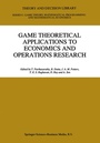 Cover: Game Theoretical Applications to Economics and Operations Research - Springer