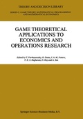 Cover: Game Theoretical Applications to Economics and Operations Research - Springer