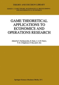 Enlarge image Cover: Game Theoretical Applications to Economics and Operations Research - Springer