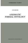 Cover: Axiomatic Formal Ontology - Springer