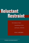 Cover: Reluctant Restraint - Stanford University Press