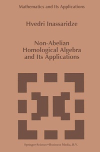 Abbildung von: Non-Abelian Homological Algebra and Its Applications - Springer