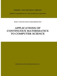 Enlarge image Cover: Applications of Continuous Mathematics to Computer Science - Springer