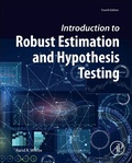 Cover: Introduction to Robust Estimation and Hypothesis Testing - Academic Press