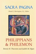 Cover: Sacra Pagina: Philippians and Philemon - Liturgical Press