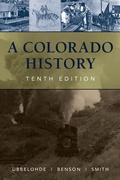 Cover: A Colorado History, 10th Edition - Westwinds Press