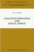 Cover: Coalition Formation and Social Choice - Springer