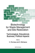 Bild: Biotechnology for Waste Management and Site Restoration - Kluwer Academic Publishers