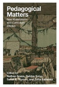 Cover: Pedagogical Matters - Peter Lang Verlag