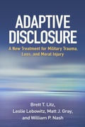 Cover: Adaptive Disclosure - The Guilford Press