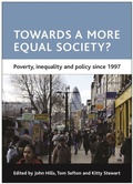 Cover: Towards a more equal society? - Policy Press