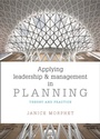 Cover: Applying Leadership and Management in Planning - Policy Press