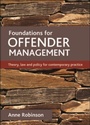 Cover: Foundations for offender management - Policy Press