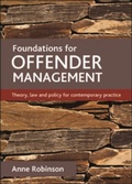 Cover: Foundations for offender management - Policy Press