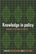 Cover: Knowledge in Policy - Policy Press