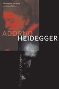 Cover: Adorno and Heidegger - Stanford University Press