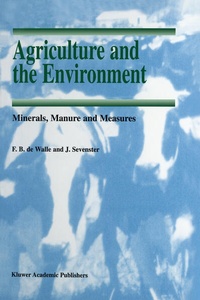 Abbildung von: Agriculture and the Environment - Kluwer Academic Publishers