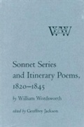 Cover: Sonnet Series and Itinerary Poems, 1820-1845 - Cornell University Press