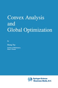 Abbildung von: Convex Analysis and Global Optimization - Springer