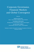 Cover: Corporate Governance, Financial Markets and Global Convergence - Springer