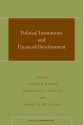 Cover: Political Institutions and Financial Development - Stanford University Press