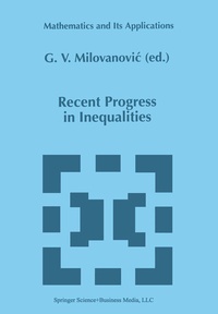 Abbildung von: Recent Progress in Inequalities - Springer