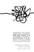 Cover: Writing Studies Research in Practice - Southern Illinois University Press