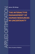 Cover: The Interactive Management of Human Resources in Uncertainty - Springer