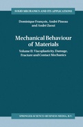 Cover: Mechanical Behaviour of Materials - Kluwer Academic Publishers