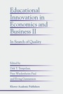 Cover: Educational Innovation in Economics and Business II - Springer