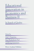 Cover: Educational Innovation in Economics and Business II - Springer