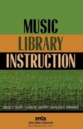 Cover: Music Library Instruction - Scarecrow Press