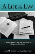 Cover: A Life in the Law - Sunstone Press
