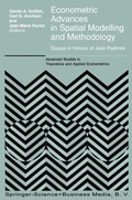 Cover: Econometric Advances in Spatial Modelling and Methodology - Springer