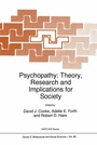 Cover: Psychopathy - Kluwer Academic Publishers